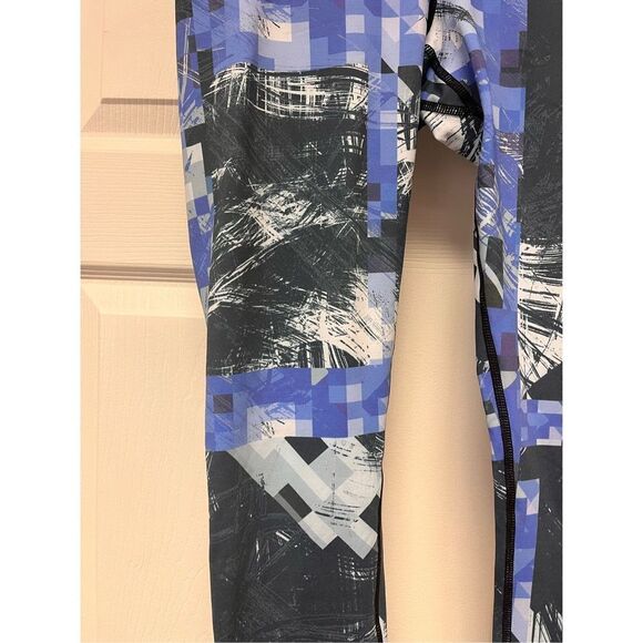 Vimmia Graphic Analog Blue Full Length Leggings sz M NWOT - Picture 4 of 8